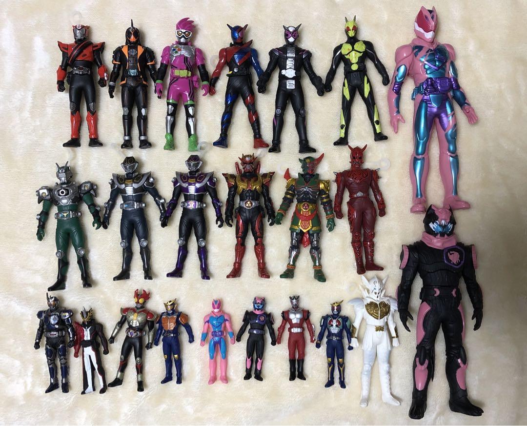 仮面ライダー　ソフビセット