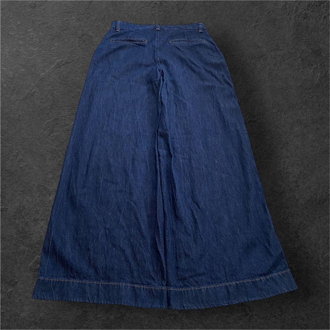 archive ZARA buggy denim pants y2k teck