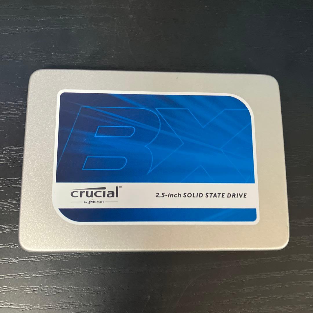 Crucial ( クルーシャル ) 480GB 内蔵SSD BX500SSD1 シリーズ 2.5インチ SATA 6Gbps CT480B 211回使用crucial BX200 SSD クルーシャル Crucial [Micron製Crucial