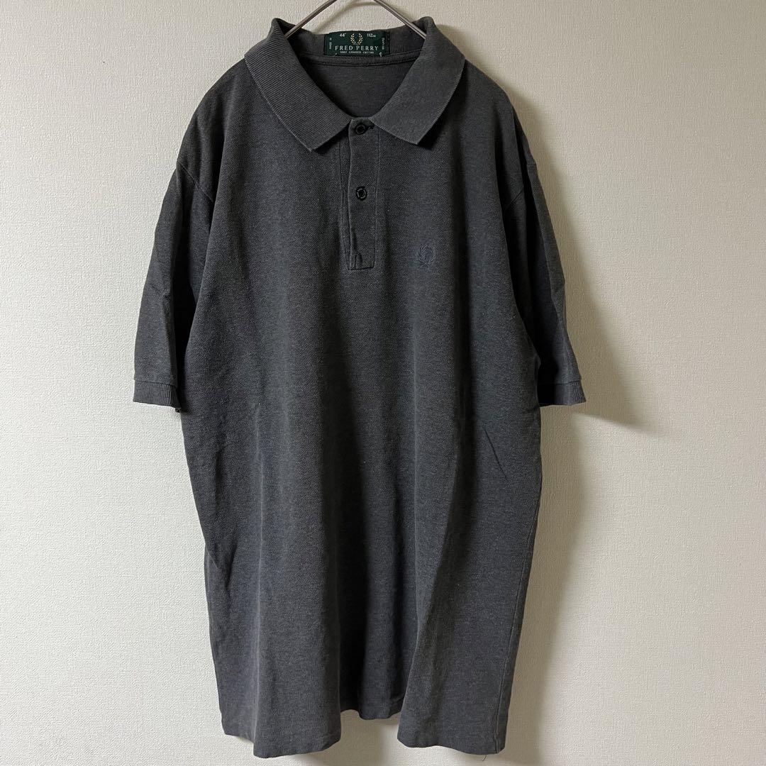 90s FRED PERRY（フレッドペリー） M3 ポロシャツ/44/グレー 90s FRED PERRY（フレッドペリー） M3 ポロシャツ/44/グレー