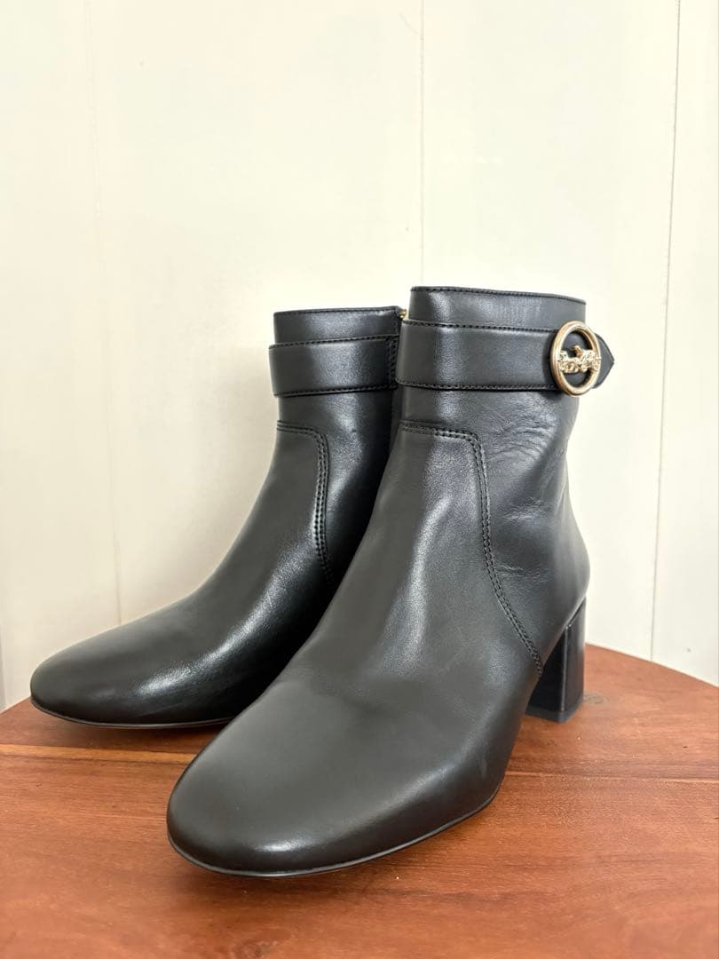 COACH ショートブーツ ブーティ24cm・COACH