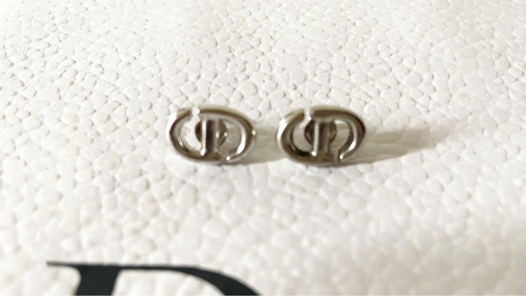 Christian Dior DIOR ディオール CD ピアス メタル