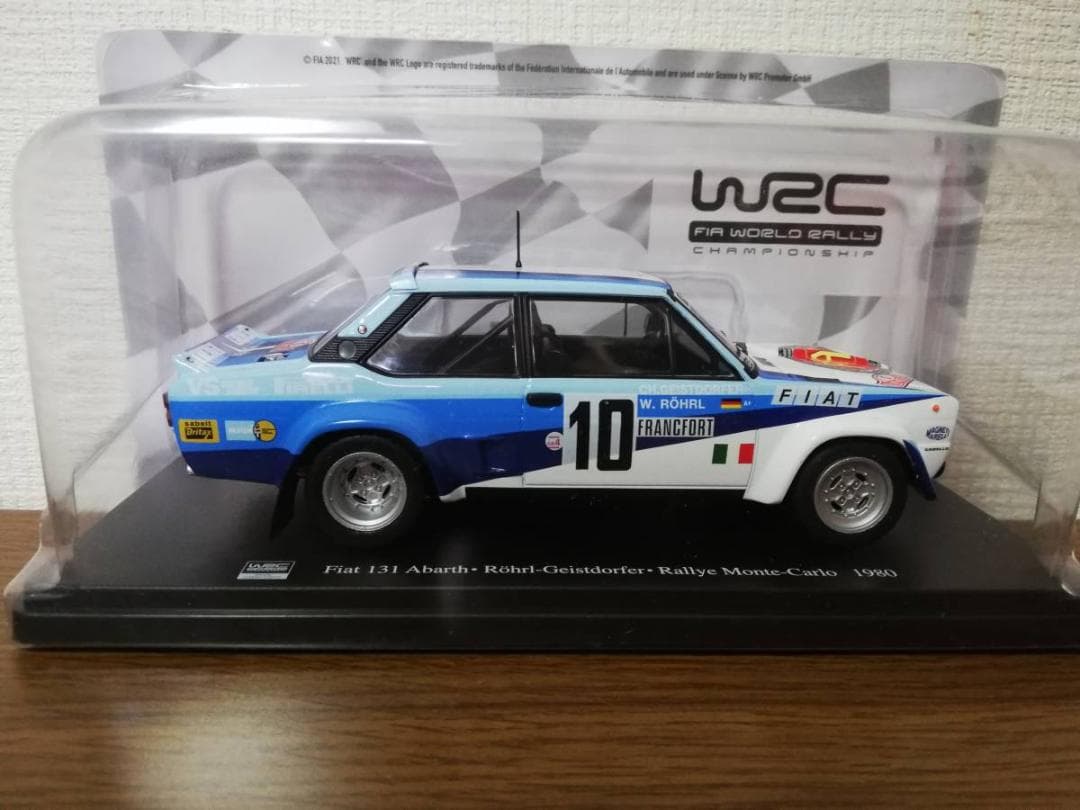 【WRCラリーカー】1/24 フィアット 131 アバルト (1980) 【WRCラリーカー】1/24 フィアット 131 アバルト (1980)