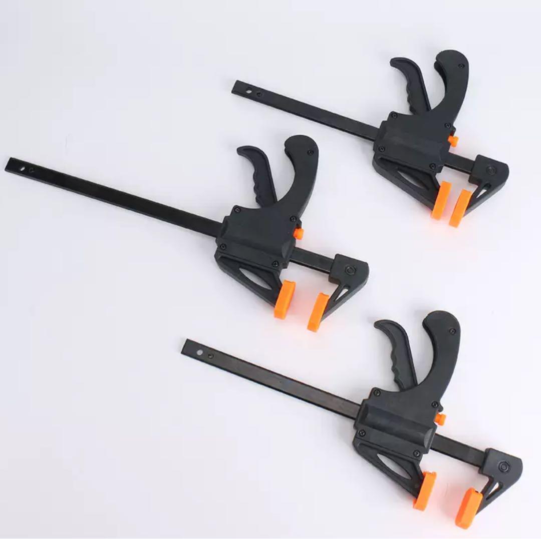 F型クランプ シャコ万力 250ミリ 4本セット バイス 大工 木工 鉄工 F型クランプ シャコ万力 300ミリ 4本セット バイス 大工 木工