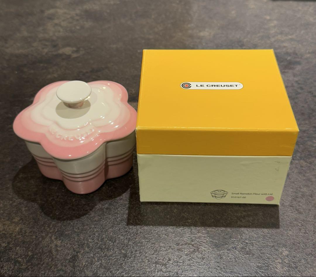 ルクーゼ LE CREUSET ラムカンフルール ピンク 2個セット