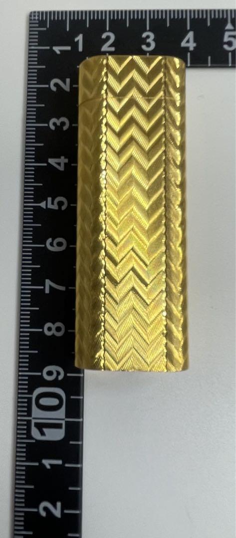 Cartier (カルティエ)ガスライター ウェーブ柄 オーバル