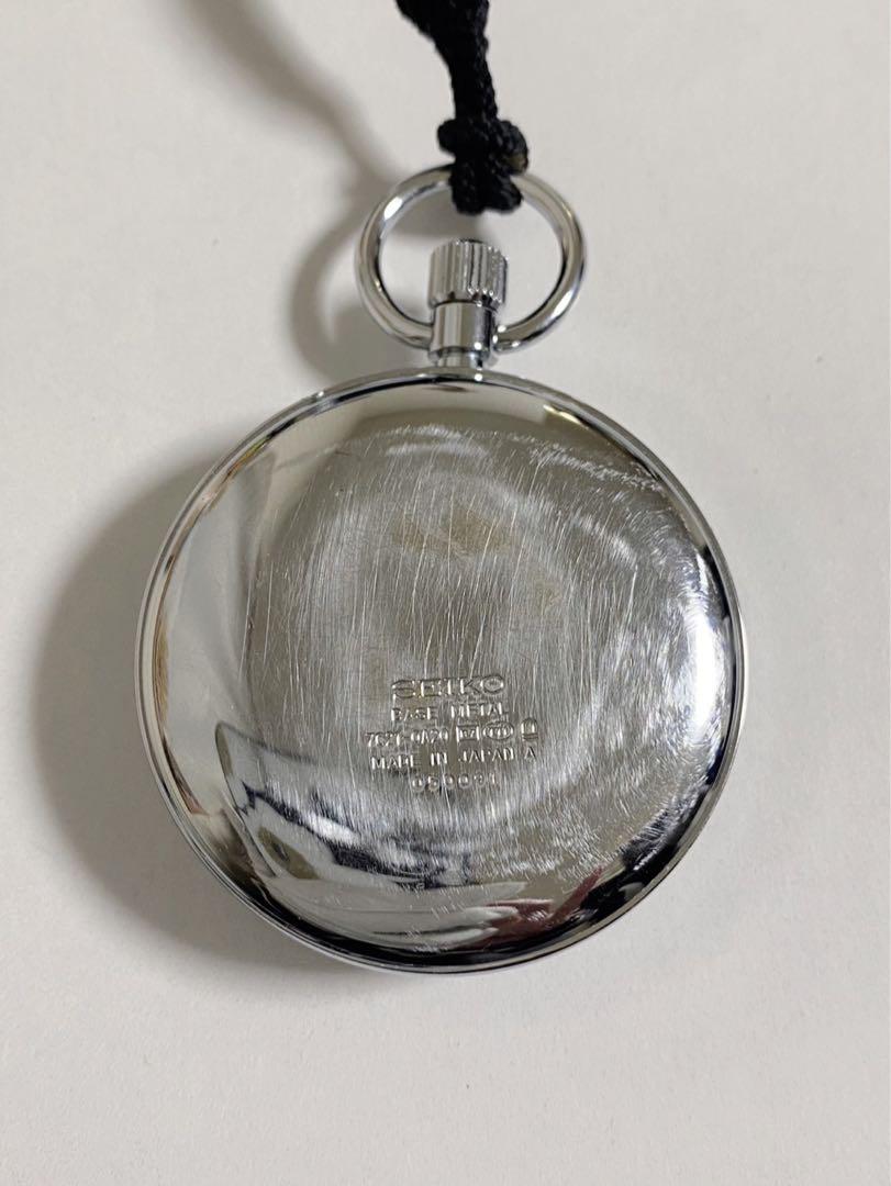 稼動品 SEIKO 懐中時計 クォーツ 7C21-0A20 鉄道時計