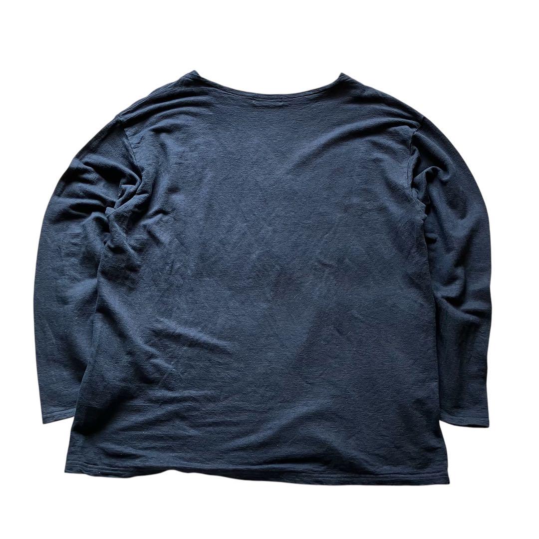 日本製 古着 ネストローブ コンフェクト リネンバスクシャツ XL