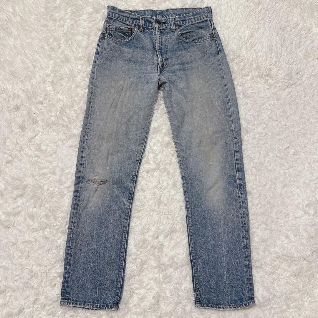 ✨希少✨リーバイス505 66前期 縦落ち 42タロン USA製