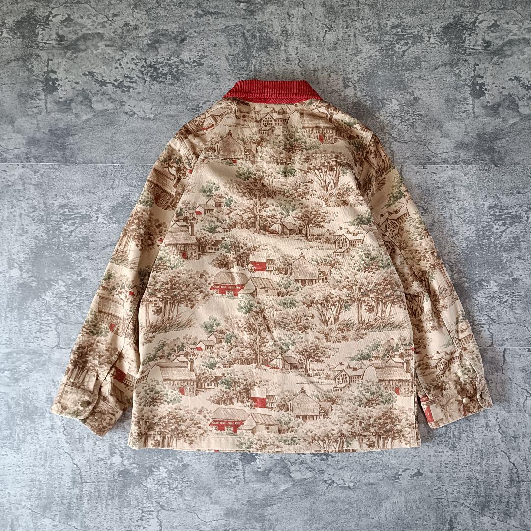 古着 90s Lauren Ralph Lauren 総柄 カバーオール