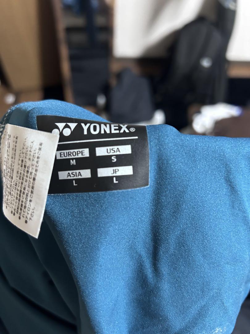 YONEX 青 パンツ Lサイズ