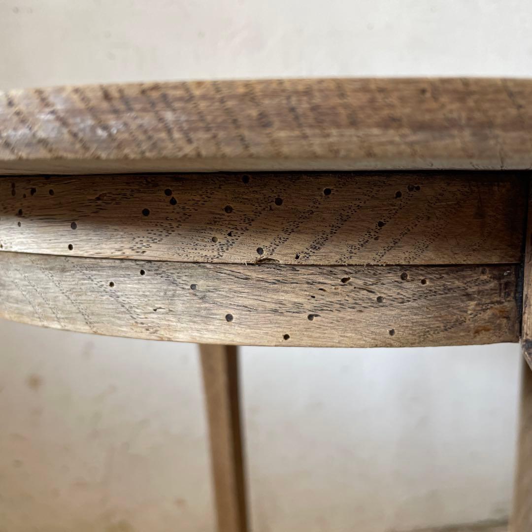 ビンテージ サイドテーブル フラワースタンド 花台 剥離 - メルカリ