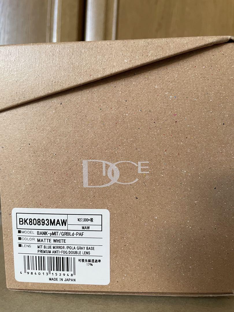 DICE BANK スノーゴーグル