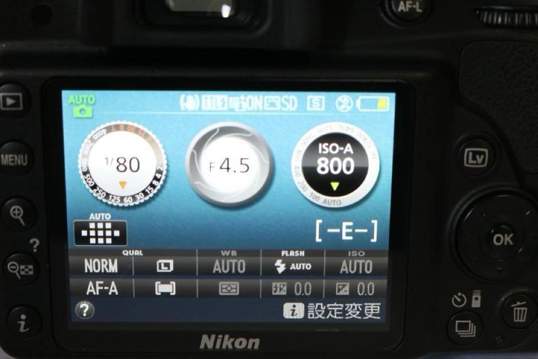 美品 高画質2416万画素 Wi-Fi ⭐ Nikon ニコン Ｄ3300