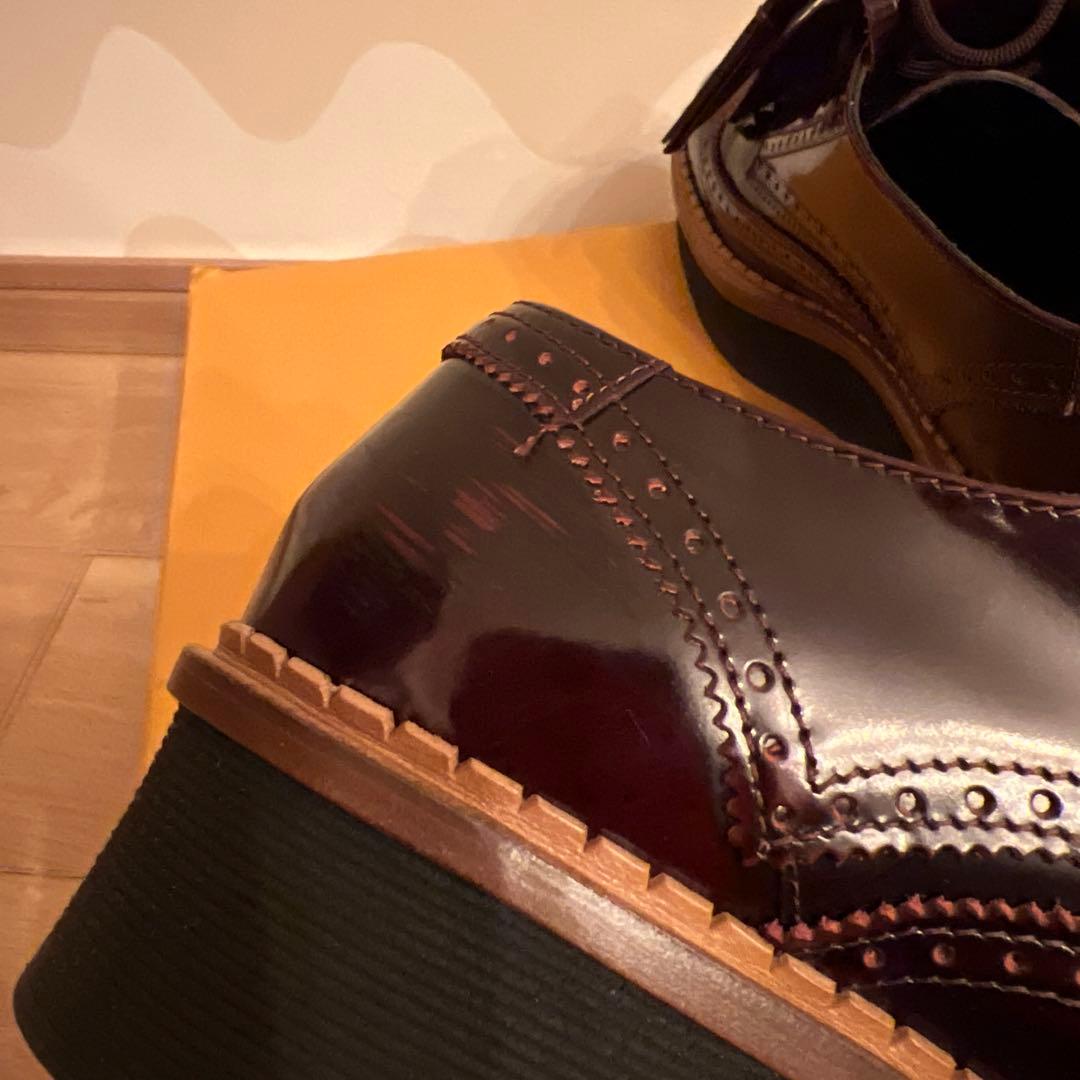 トッズ バーガンディ フリンジ厚底シューズ Tod's 37 1/2 24.5 - メルカリ