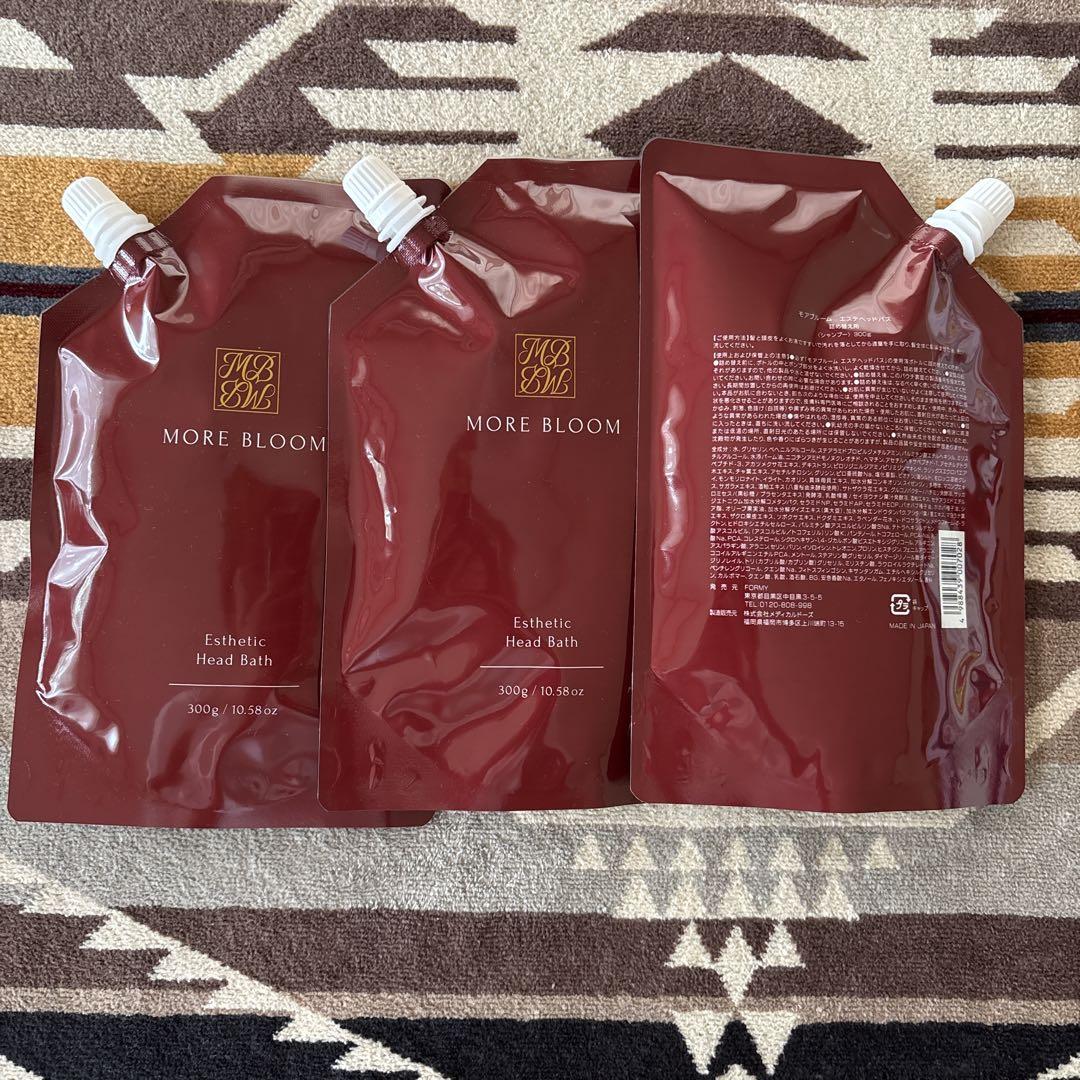 MORE BLOOM Esthetic Head Bath 3個セット - メルカリ
