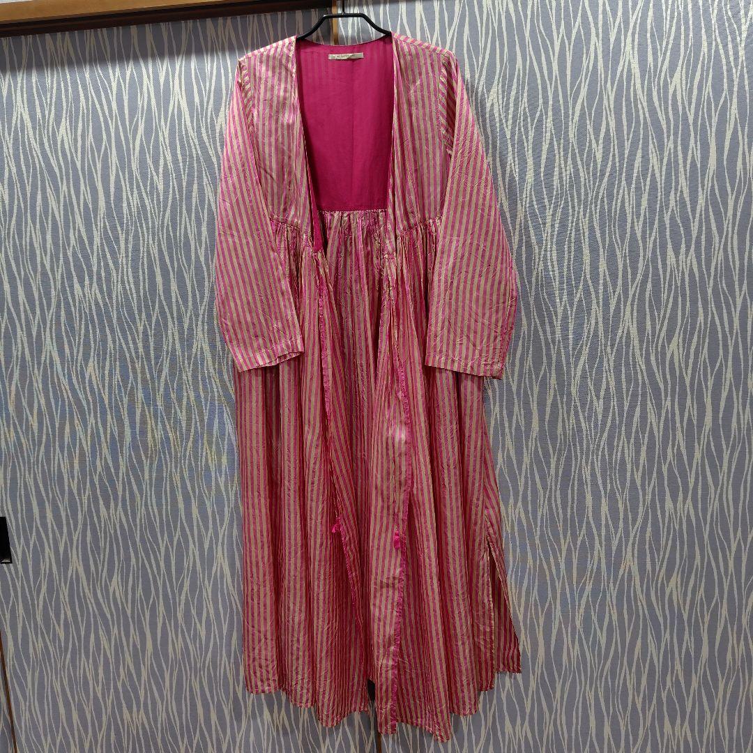 Silk Stripe Crossover Gown | Pasand by ne Quittez pas