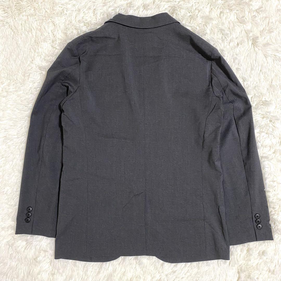 UNIQLO　ユニクロ　感動ジャケット　パンツ　スーツ　セットアップ　グレー　M