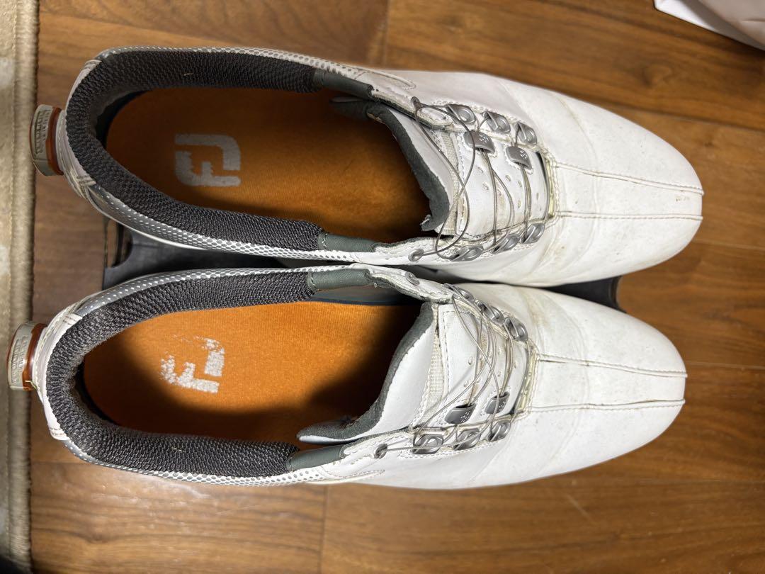 FootJoy ホワイト スパイクシューズ