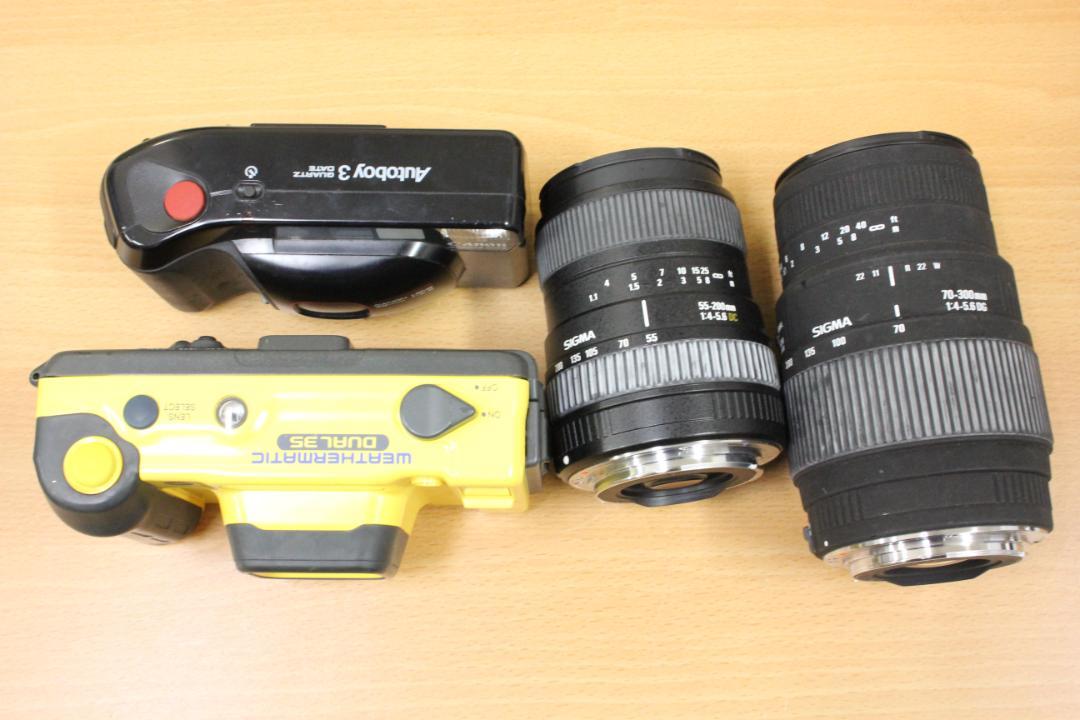 カメラ・レンズ １０点 ジャンク品 ニコン F4 シグマ 70-300 DG等～