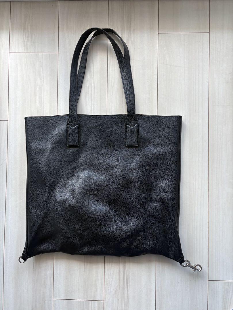 595 美品 マークジェイコブス ビジネスバッグ 2way 革レザー A4可