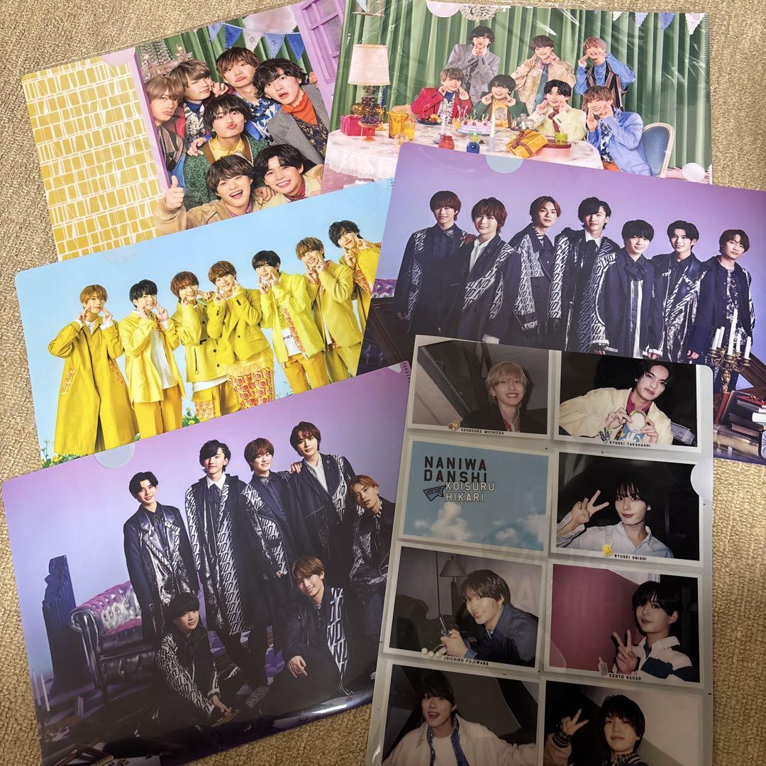 なにわ男子 シングル　アルバムCD クリアファイルまとめ売り なにわ男子 シングル アルバムCD クリアファイルまとめ売り