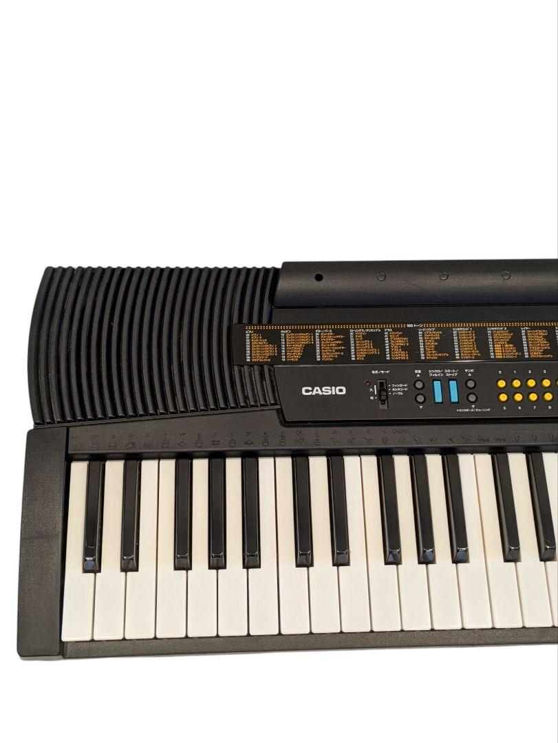 CASIO CTK-520L キーボード 本体 ACアダプター付き - メルカリ