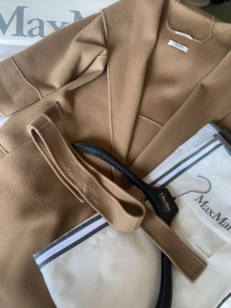 S MAX MARA WINTER ピュア ダブルフェイス ロングコート 34
