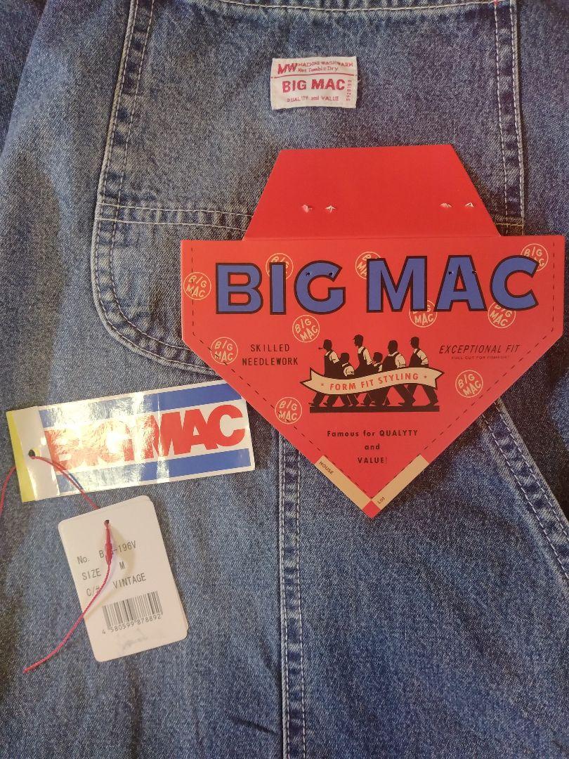 【美品】BIG MAC デニムペインターパンツ ビンテージ加工 Mサイズ