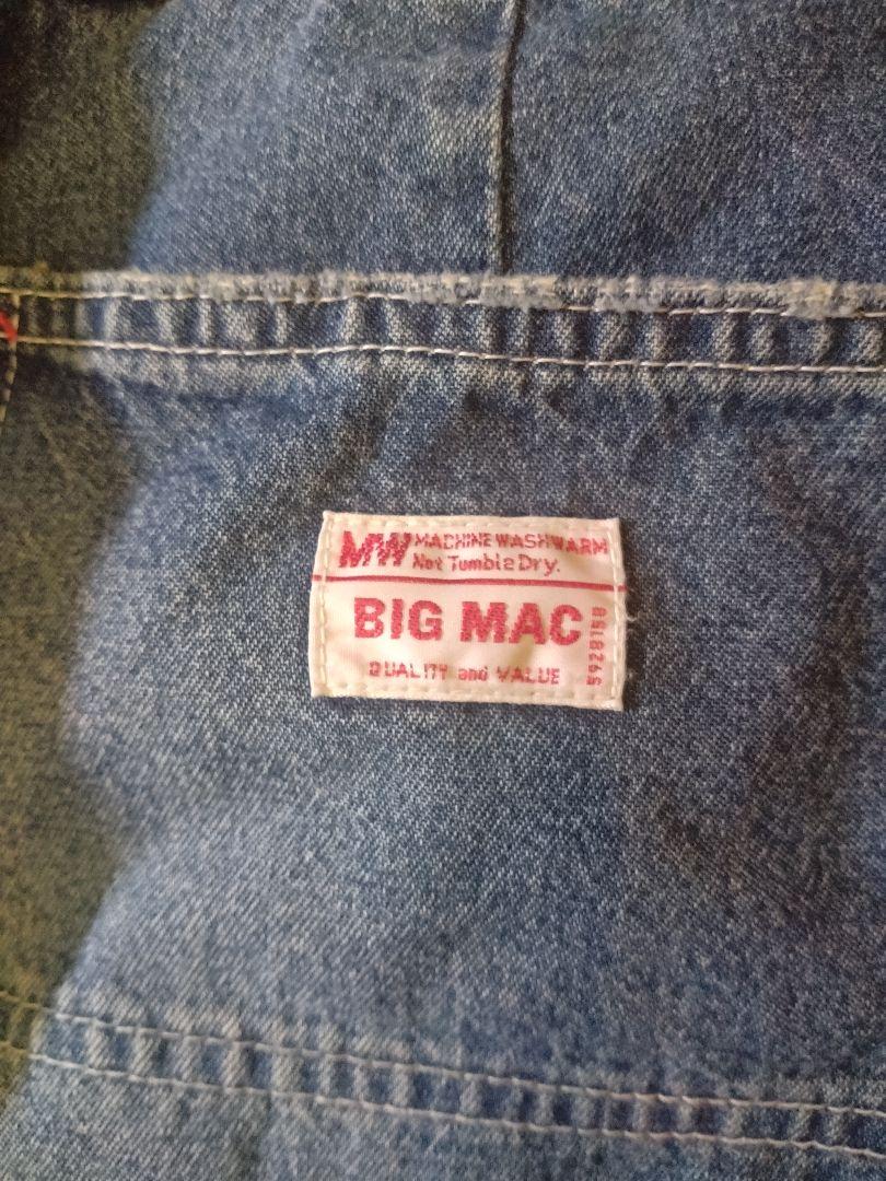 【美品】BIG MAC デニムペインターパンツ ビンテージ加工 Mサイズ