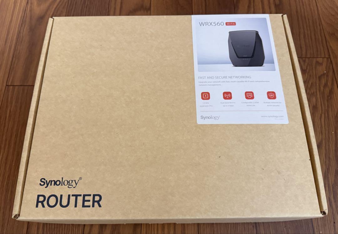 Synology メッシュ対応無線VPNルーター WRX560