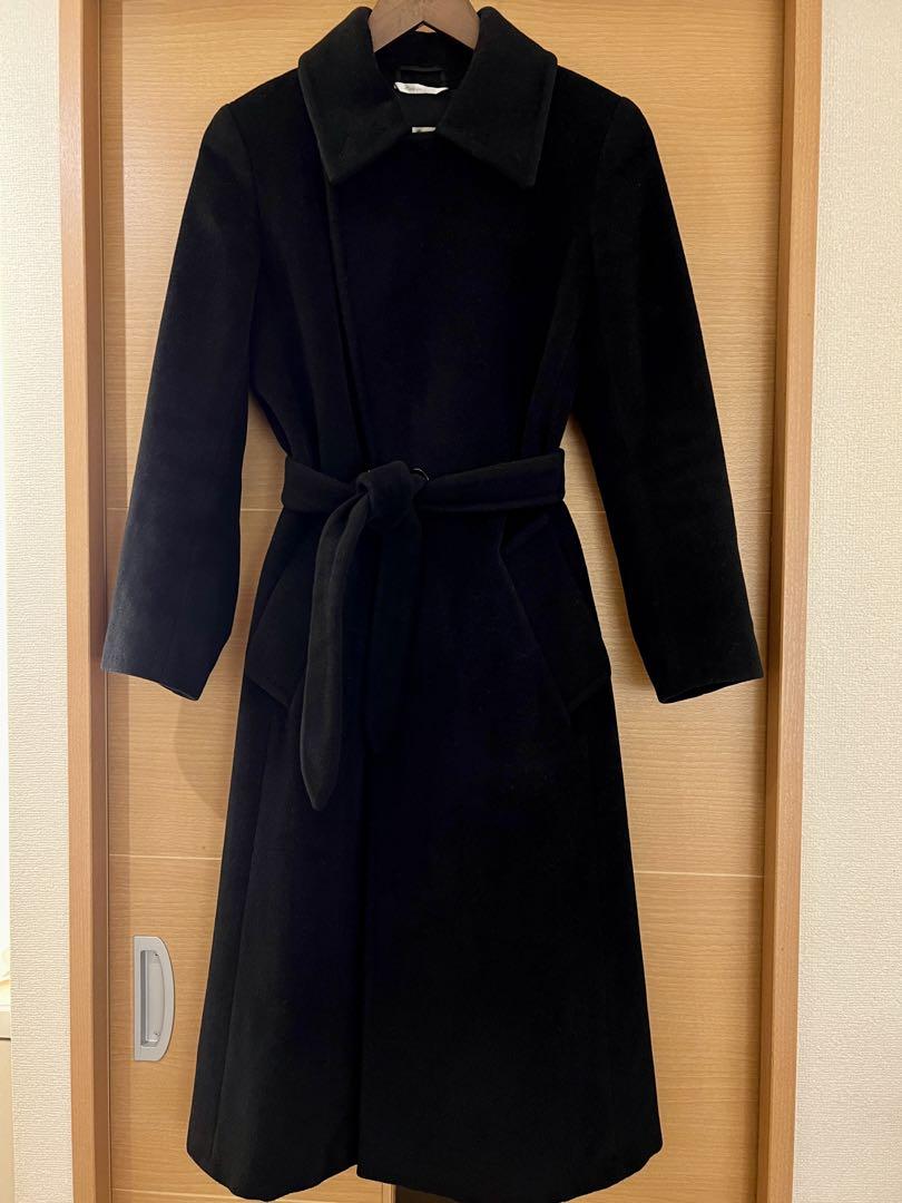 最終値下げ!Max mara ベルテッド ロングコート(ポケット内側糸 最終値下げ!Max mara ベルテッド ロングコート(ポケット内側糸