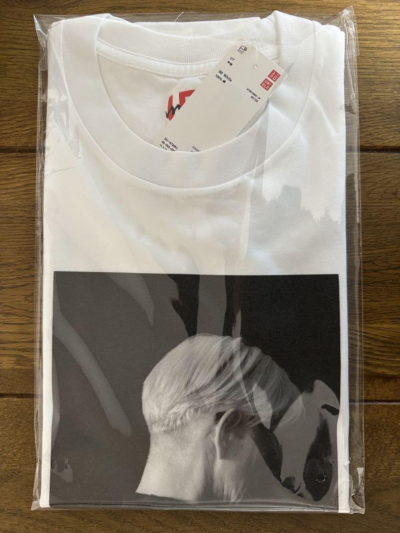【希少品.XLサイズ.未開封】坂本龍一 音を視る時を聴く 長袖Tシャツ（ロンT） 新品未開封】「坂本龍一 | 音を視る 時を聴く」展 記念Tシャツ