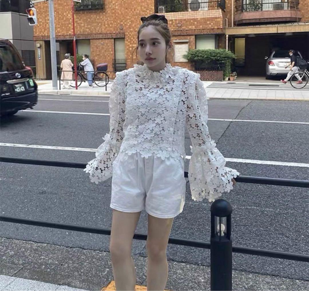 新品　bibiy LOTTY LACE TOP