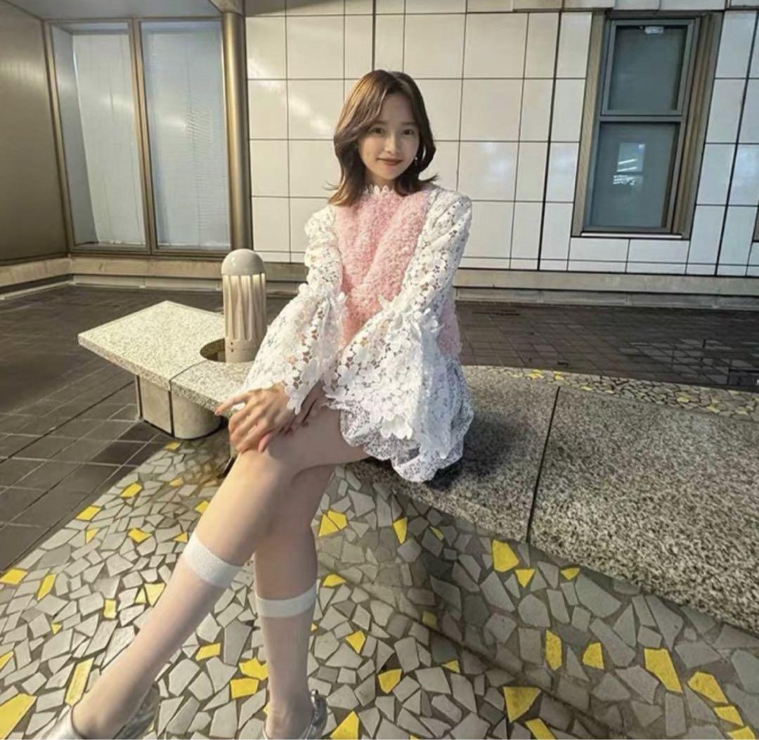 新品　bibiy LOTTY LACE TOP