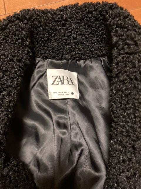 ZARA プードルコート 【美品・Mサイズ】 レディース