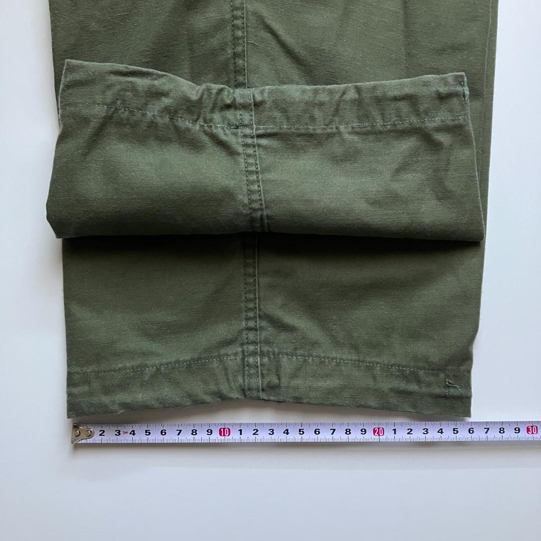 60s Wステッチ アメリカ軍実物 M65カーゴパンツ S-S (L相当