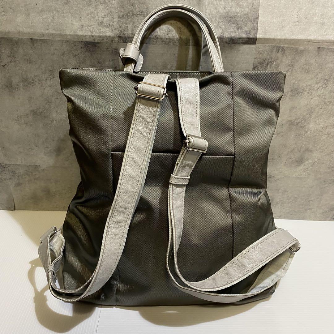 【極美品】IBIZA　Punto ナイロンリュック　グレー
