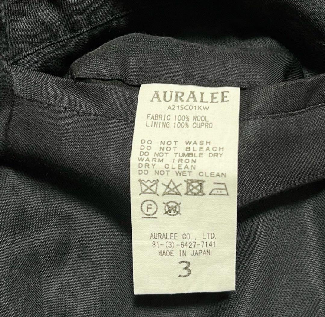 【極美品】AURALEE コート DOBBY HALF COAT