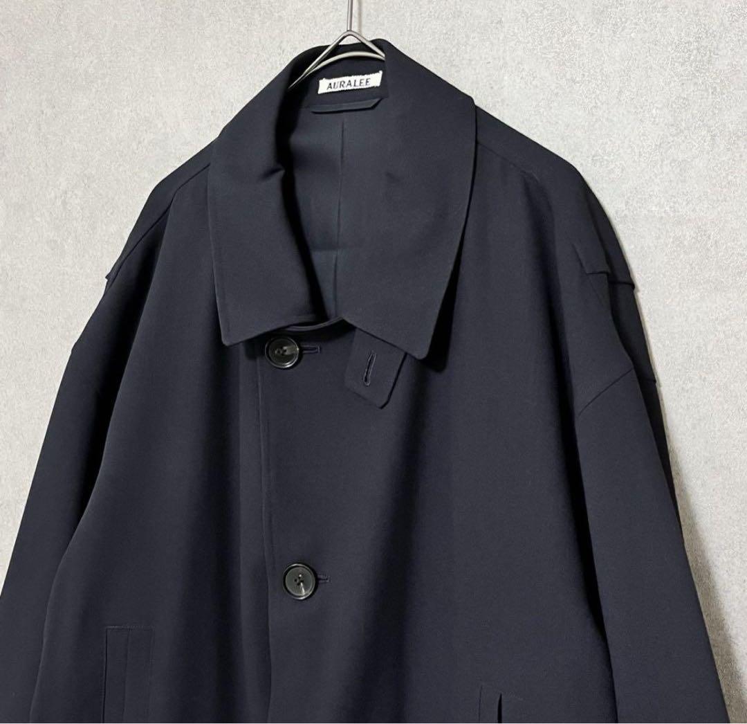 【極美品】AURALEE コート DOBBY HALF COAT