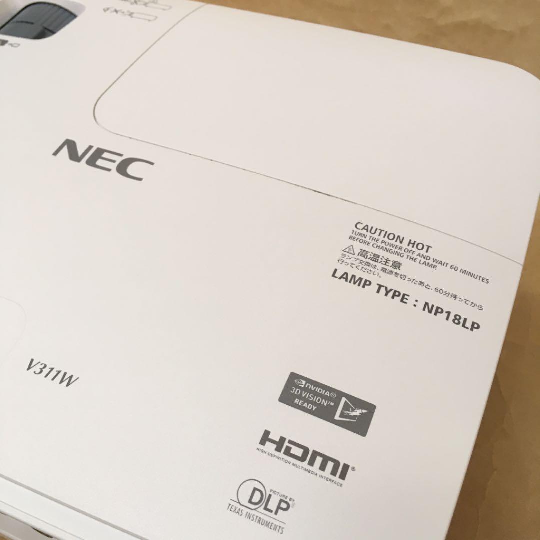 定番新作 NEC NP-V311WJD 美品 D1Jug-m19946095548 プロジェクター 在庫HOT