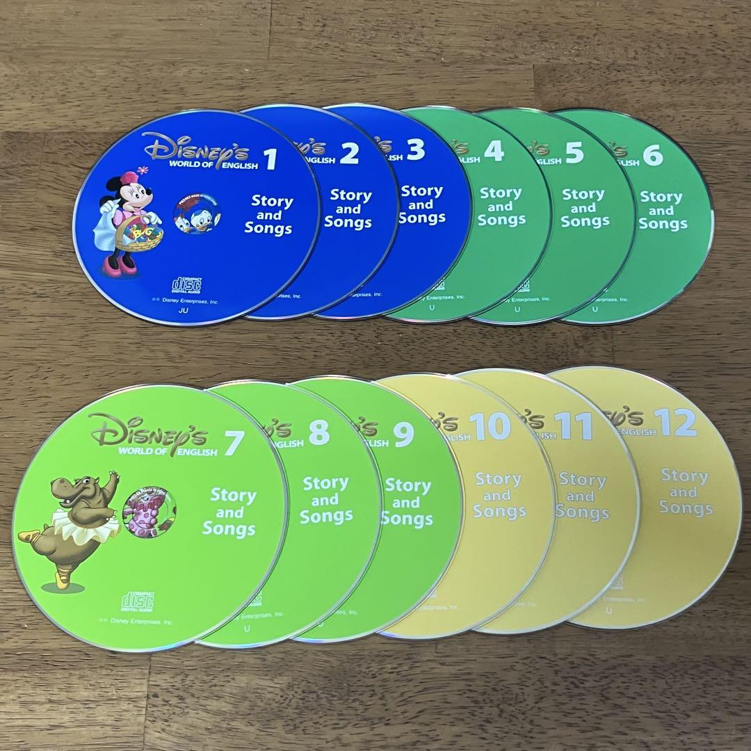 ディズニー英語システムCD ☆ワールドファミリー ☆ディズニー英語システム Zippy CDとCD