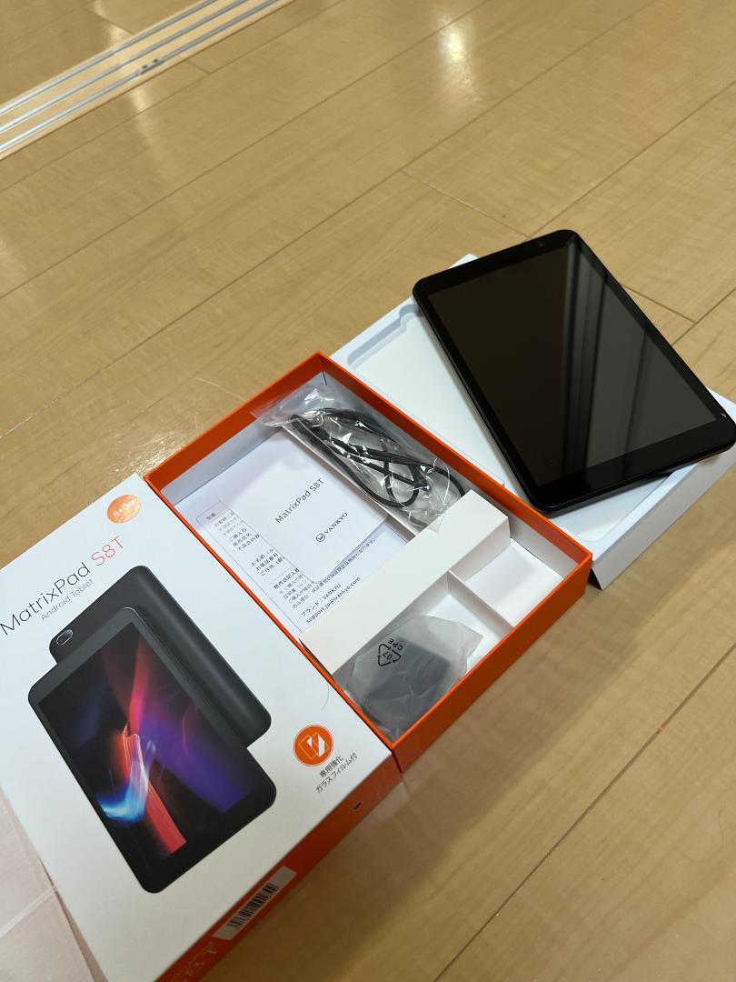中古美品★VANKYO MatrixPad S8T★ブラック★64GB★