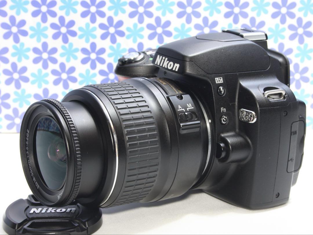 極美品❤️Nikon D60 レンズキット❤️高画質❤️おすすめ一眼レフ❤️