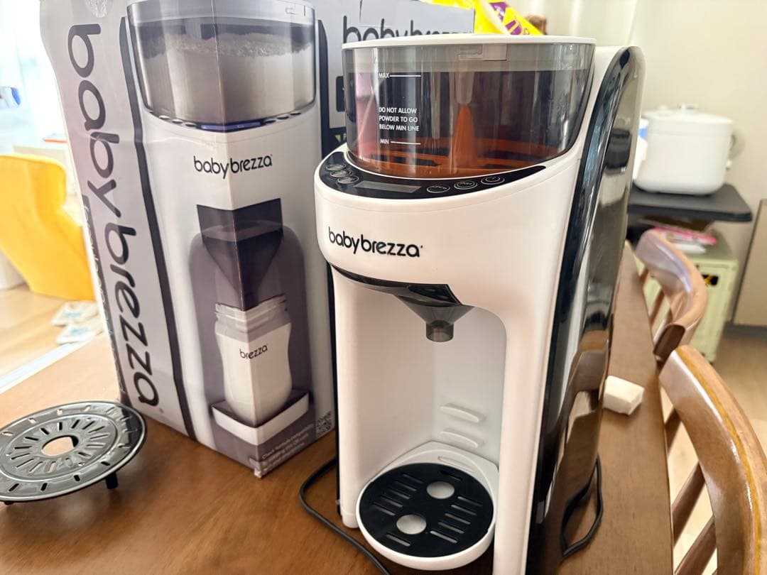 babybrezza 調乳ポット 温度・量設定