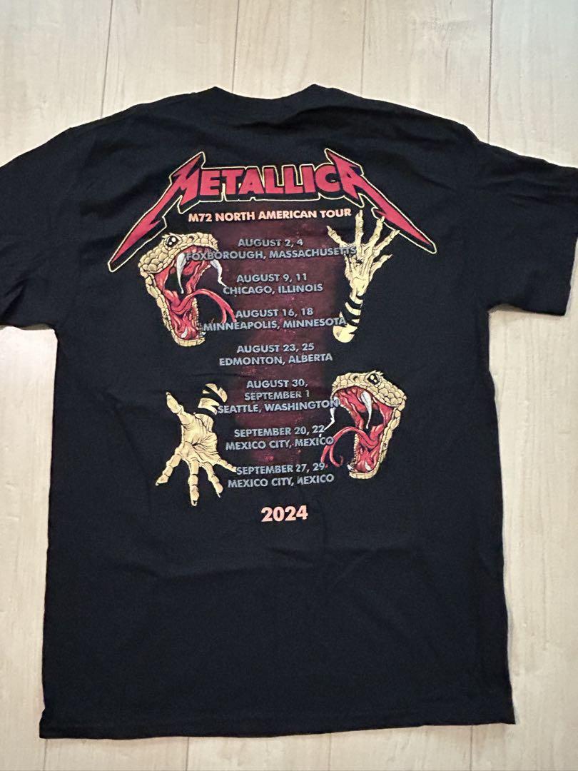 正規品、新品　メタリカ、LLICA 24アメリカツアーＴシャツ 楽天市場】Metallica Tシャツ メタリカ Summer Shit ロックT