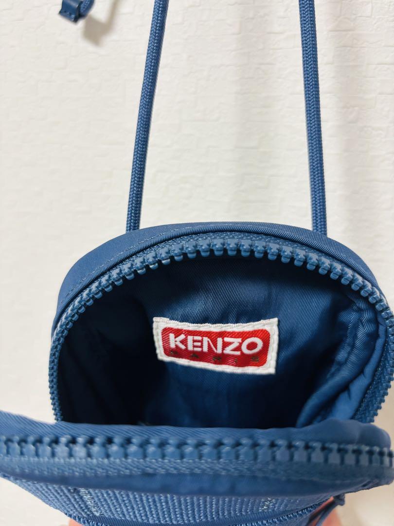 KENZO ネイビー ショルダーバッグ