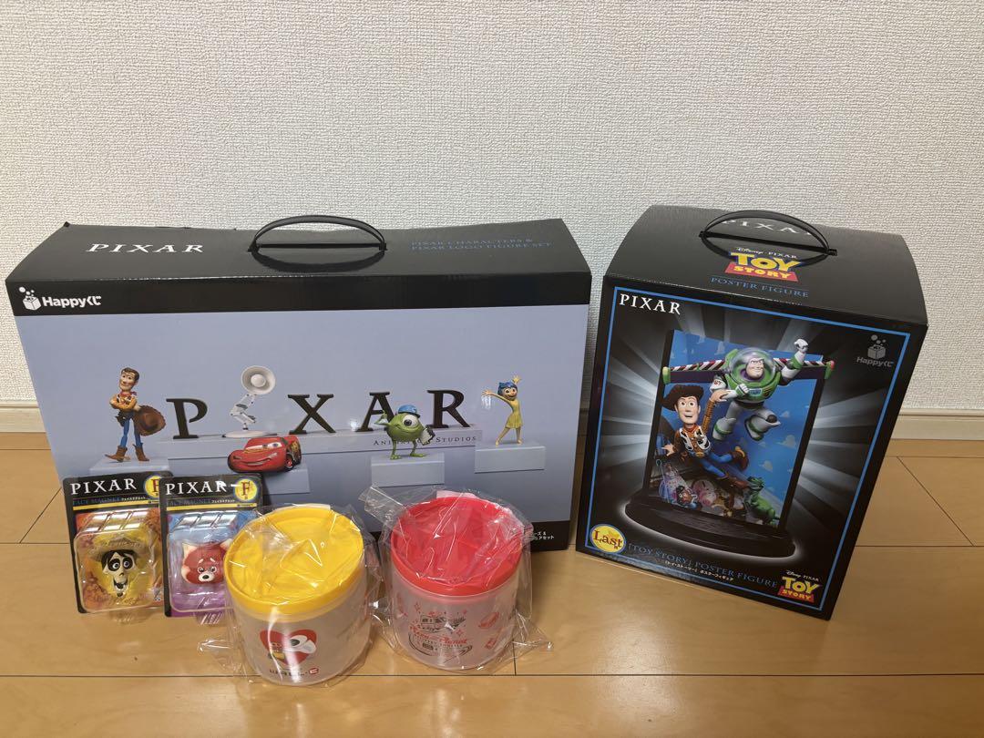 Happyくじ PIXAR last賞、A賞、F賞まとめ売り