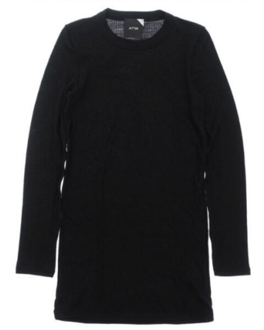 aton WOOL HARINUKI リブ プルオーバー