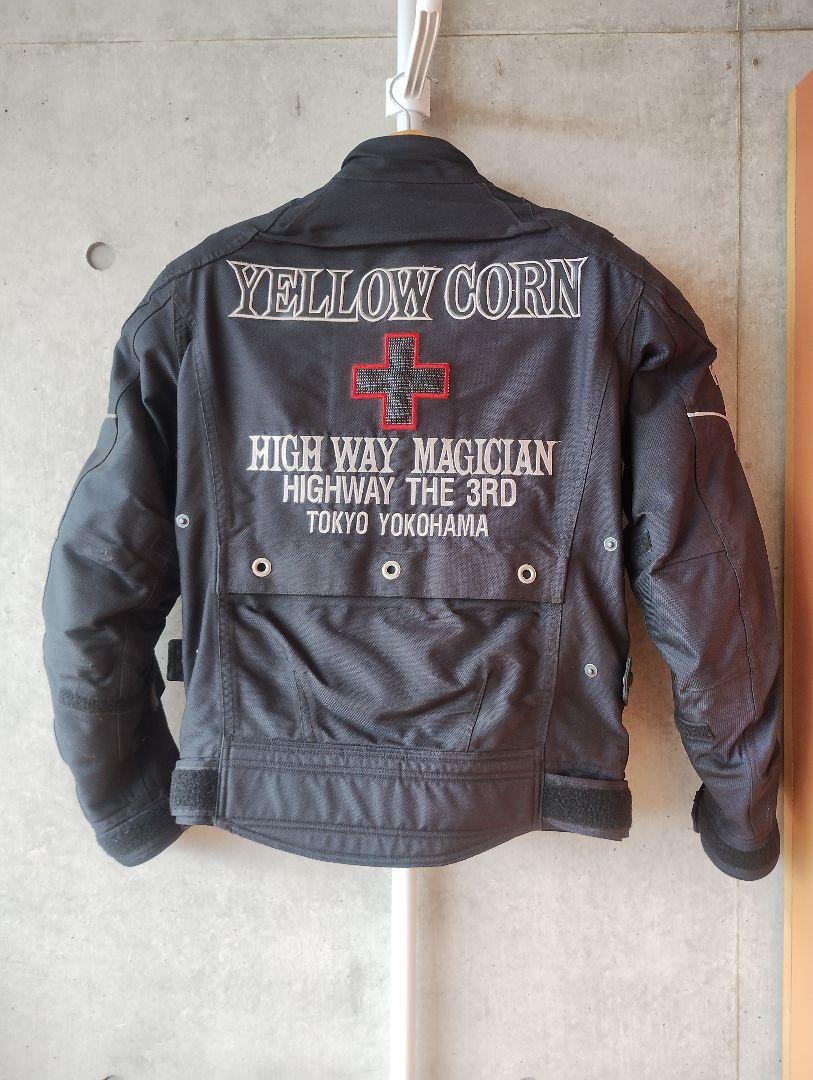 YELLOW CORN HIGHWAY THE 3RD ジャケット YELLOW CORN HIGHWAY MAGICIAN バイカー用ジャケット